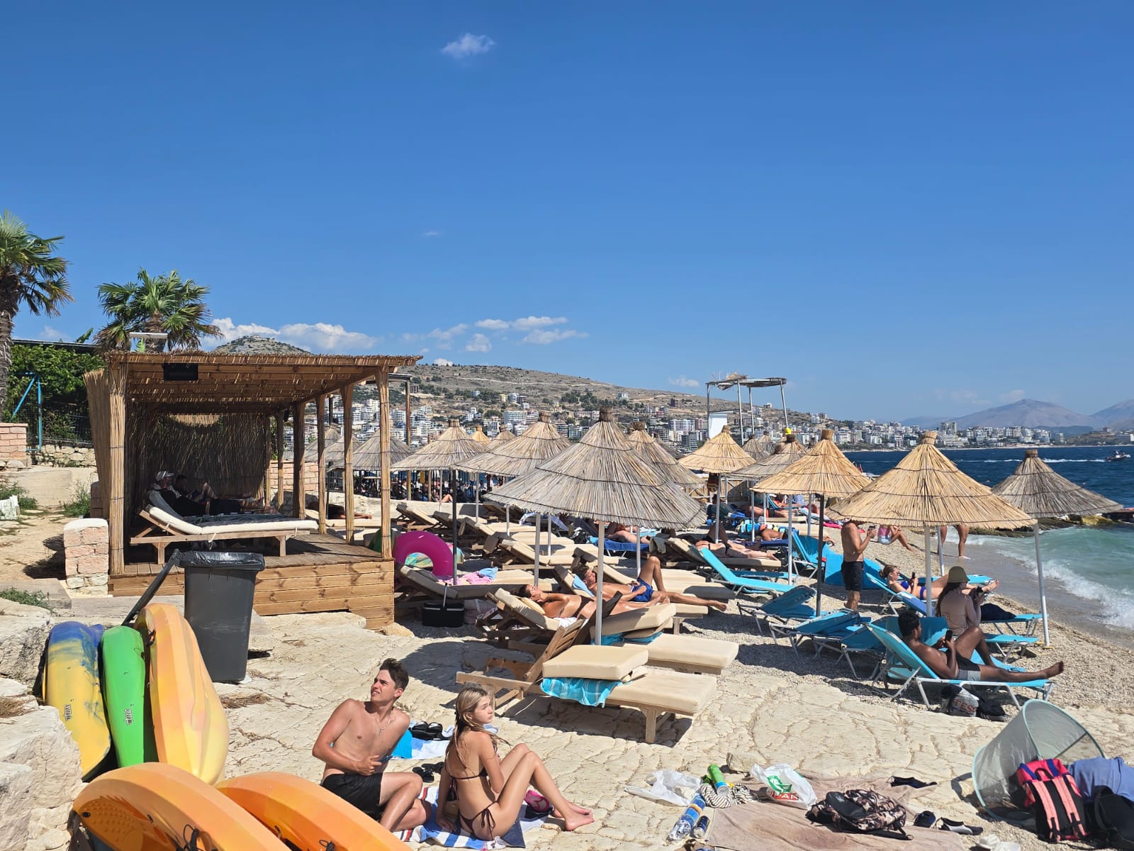 Ionian Sea view from Oceanic Beach
